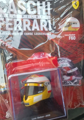 Luca Badoer (2009) Casque Tous Les Casques Des Pilotes Ferrari N.#52 1:5 - Photo 1/4