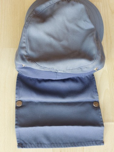 Rare Original South African Police Field Cap/Kepi, With Neck Flap. Soft Cap - Picture 16 of 24