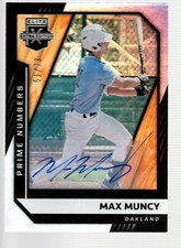 2021 Elite Extra Edition Signatures Prime Numbers B #25 Max Muncy 51/73