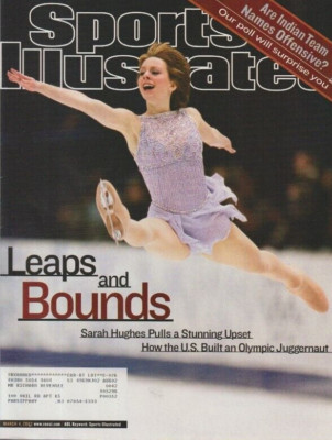 Sports Illustrated Leaps & Bounds Sarah Hughes March 2002 KL5420