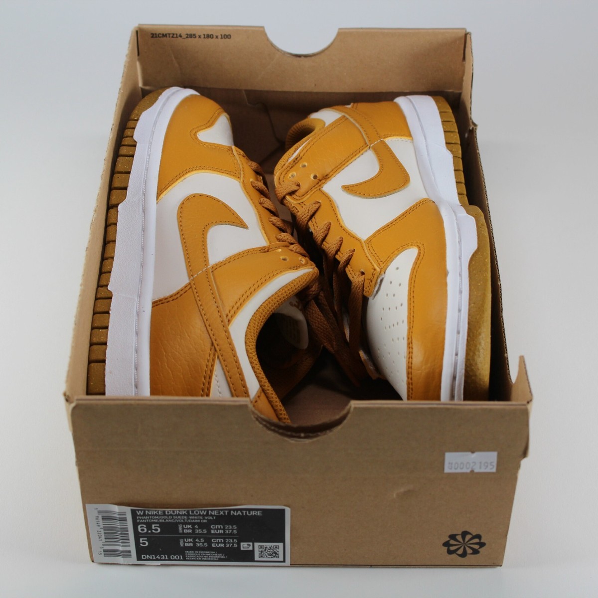 Travel様 Nike Dunk Low Next Nature Sail Brown DN1431-001 Women's Size 6.5