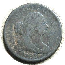 elf Draped Bust Half Cent 1807  024