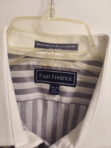3 Designer Men's Dress Shirts Size 16.5/36 - Picture 12 of 14