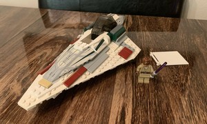 LEGO Star Wars Mace Windu's Jedi Starfighter 7868 AS IS NOT COMPLETE w/ Figure | eBay