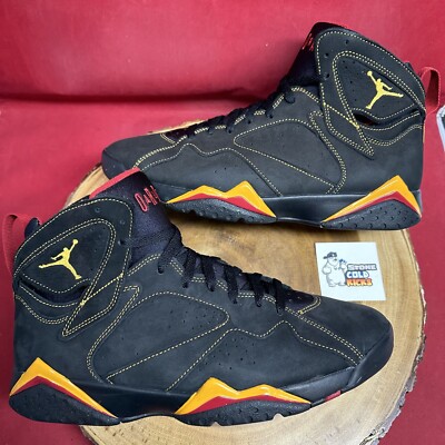 Nike Air Jordan 7 VII Retro Citrus Black Red CU9307-081 Size 12.5