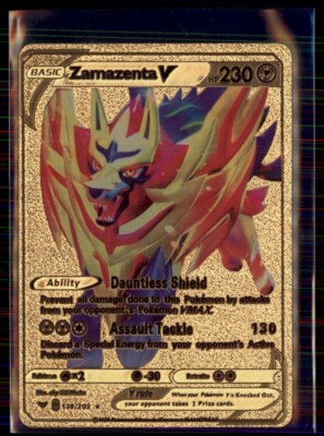 FAKE GOLD Custom Pokemon Zamazenta V Vinyl NM | eBay FAKE GOLD Custom Pokemon Zamazenta V Vinyl NM | eBay