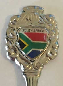 South Africa Vintage Souvenir Spoon Collectible