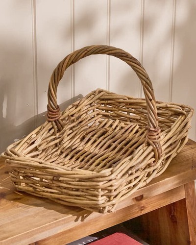 Garden Trug Basket in Optional Sizes Easter Spring Outdoor Gardening Storage - Picture 4 of 11