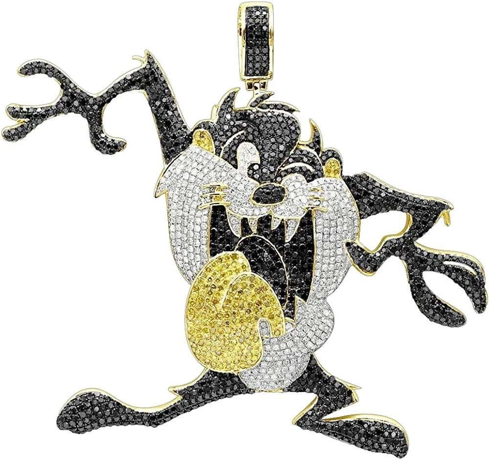 Simulated Diamond Necklaces & Pendants for Men