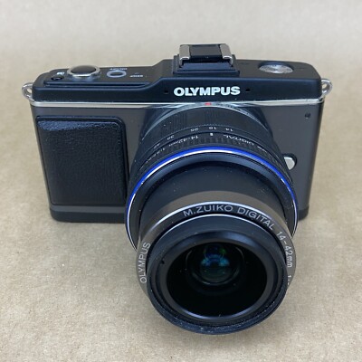 Olympus Pen E-P2 12.3MP W/ 14-42mm Lens - CLEAN & WORKING | eBay