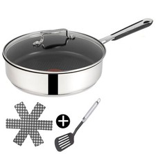 Tefal E76  Schmorpfanne 25 cm, 4 tlg. Set 6, Induktion, Spülmaschinenfest
