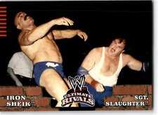2008 Topps WWE Ultimate Rivals #74 Iron Sheik vs. Sgt. Slaughter