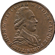 T*a様 1794年英国ケント州ランバーハースト ハーフペニー・トークン