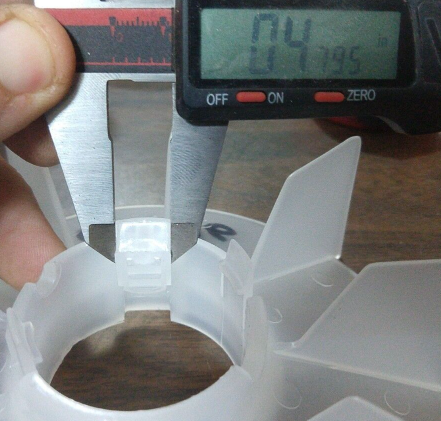 WEG 9 blades Fan Ventilator 10026663 Motor Weg Hp 2030 10030767 Preto