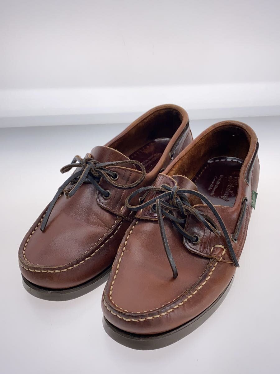 Paraboot Loafers BARTH MARRON-AMERICA DECK SHOES SIZE: 6 Paraboot Loafers BARTH MARRON-AMERICA DECK SHOES SIZE: 6