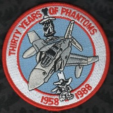 👀😜😍👌   Thirty Years of Phantoms  1958 - 1988 - USN USMC patch