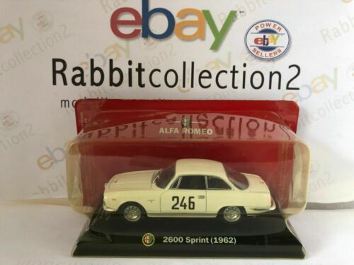 DIE CAST " 2600 SPRINT (1962) " ALFA COLLECTION ÉCHELLE 1/43