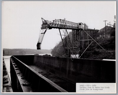 1972 Peabody Coal Company Tiger Mine Alabama 8x10 Photo White Oak Creek A4