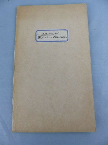 Livret FRIDERICUS CLOSNERI ADAMUS GUALTHERUS STROBEL CHRONICO GERMANICO 1829 - Picture 2 of 4