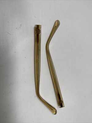 TORY BURCH TY 2064 1562 135mm TRANSLUCENT GOLD TEMPLE ARM PARTS -Z42