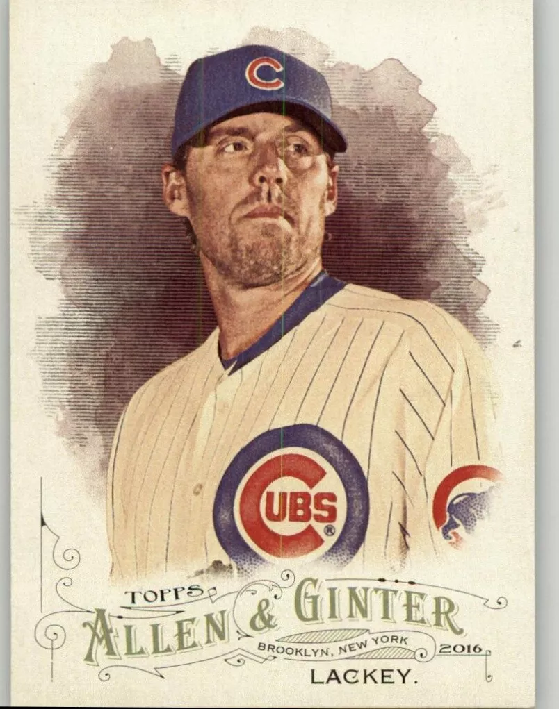 John Lackey trading card