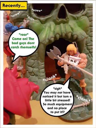MotU - Battle Saddle Organiser - Masters of the Universe Tribute - Bild 2 von 12