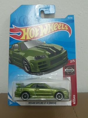 Hot Wheels Super Treasure Hunt Nissan Skyline GTR BNR34 ...