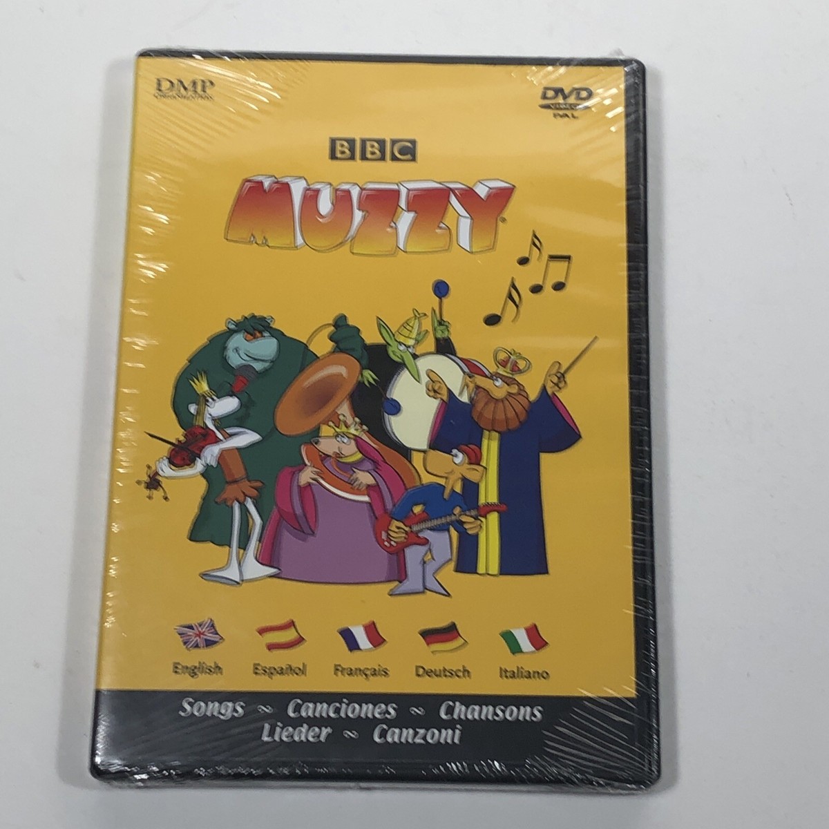 BBC: Muzzy Songs [2005 DVD] Canciones Chansons Lieder Canzoni