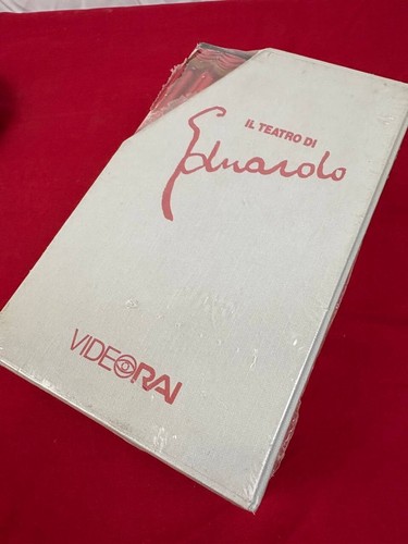 Cofanetto 2 VHS Videorai Video RAi Il teatro di Edoardo Cassetta registratore - Imagen 4 de 6
