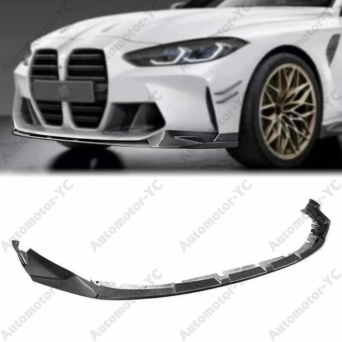CARBON mp style Front Lip Spliitter Kit 3pcs For 2021-2023 BMW G80 M3 G82 M4 - Bild 7 von 7