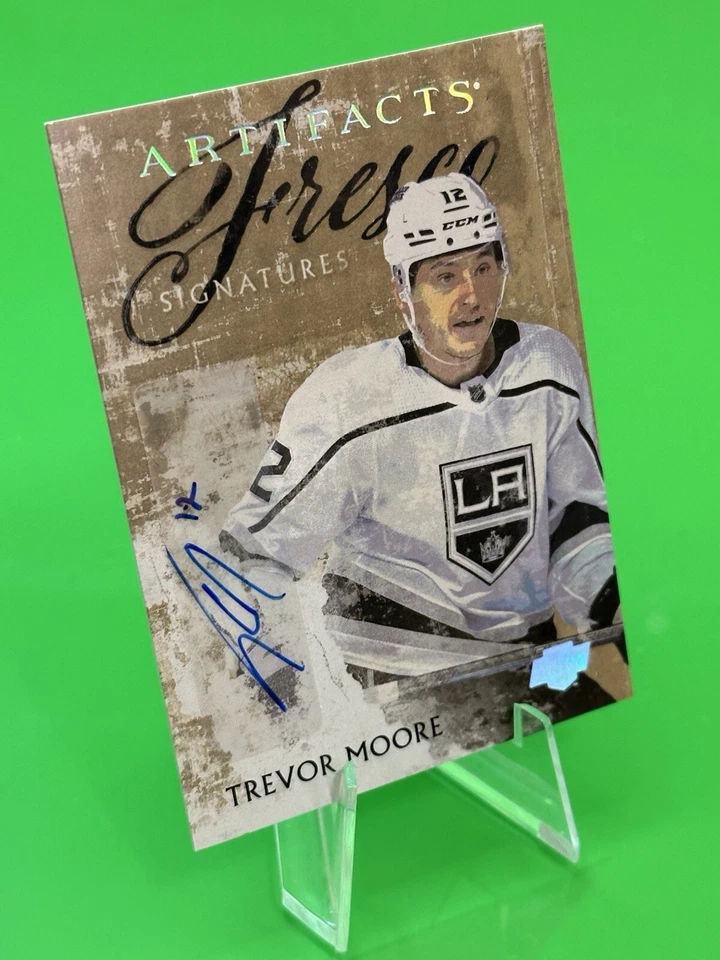 ❄️2024-25 Upper Deck Artifacts Hockey Fresco Signatures #FS-TM Trevor Moore!❄️ - Image 3 of 4