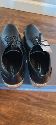 Van Heusen Garrett Classic Oxford Black Lace Up Van Heusen Mens Garrett Oxford Business Dress Shoe: Buy  main image 2