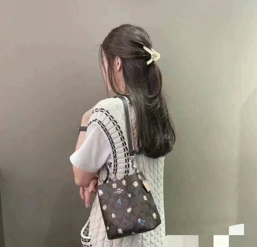 Coach Mini Town Women's Mini Bucket Bag - Brown - Picture 6 of 10