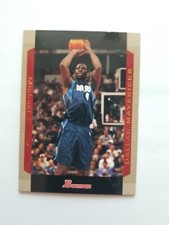 2004-05 Bowman Gold Dallas Mavericks Basketball Card #92 Michael Finley