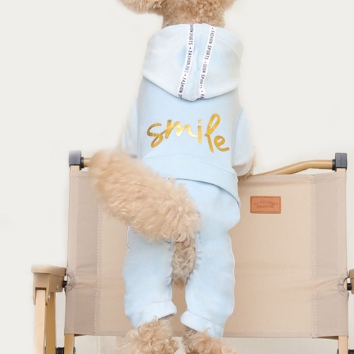 Pullovers Dog Jumpsuit Puppy Tracksuit Pet Clothes Chihuahua Dog Hooded Spring - Picture 7 of 11
