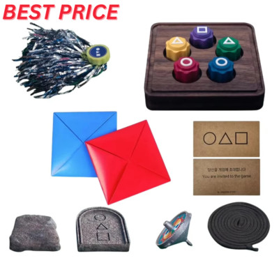 Gonggi Stones - Traditional Korean Jack Stones Game - Stone Game Set -USA Seller