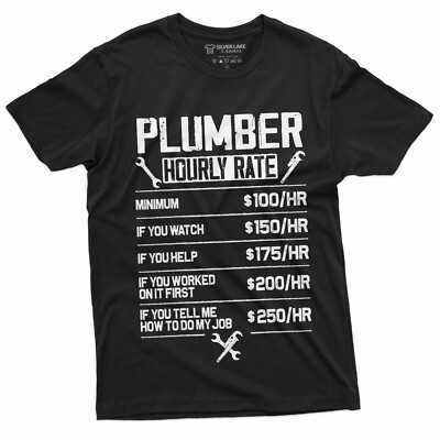 Men's Plumber Funny T-shirt Dont tell me how to do my job Shirt Gift For him