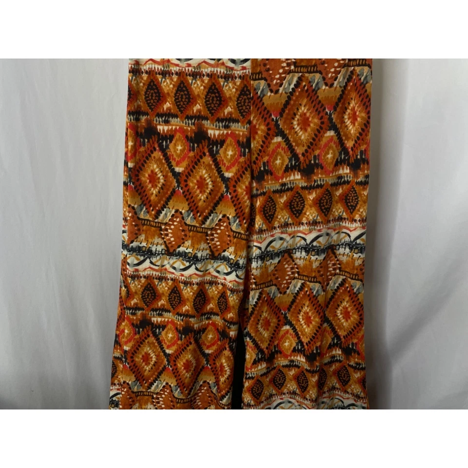 Mujer Mediano X 32 Acampanado Leggings Arco Iris Palazzo Multicolor Cintura Alta Foto 4 de 4