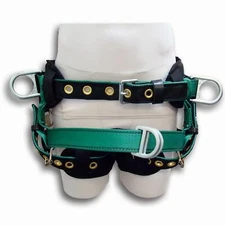 Buckingham Tree Climber Saddle, 4 D Rings, Economy Ergovation Padd Back,S,M,L,XL