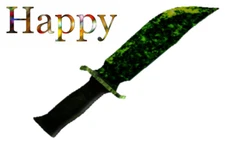 EMERALD💚💚🖤FAST DELIVERY💚💚🖤MM2 LEGENDARY KNIFE ROBLOX