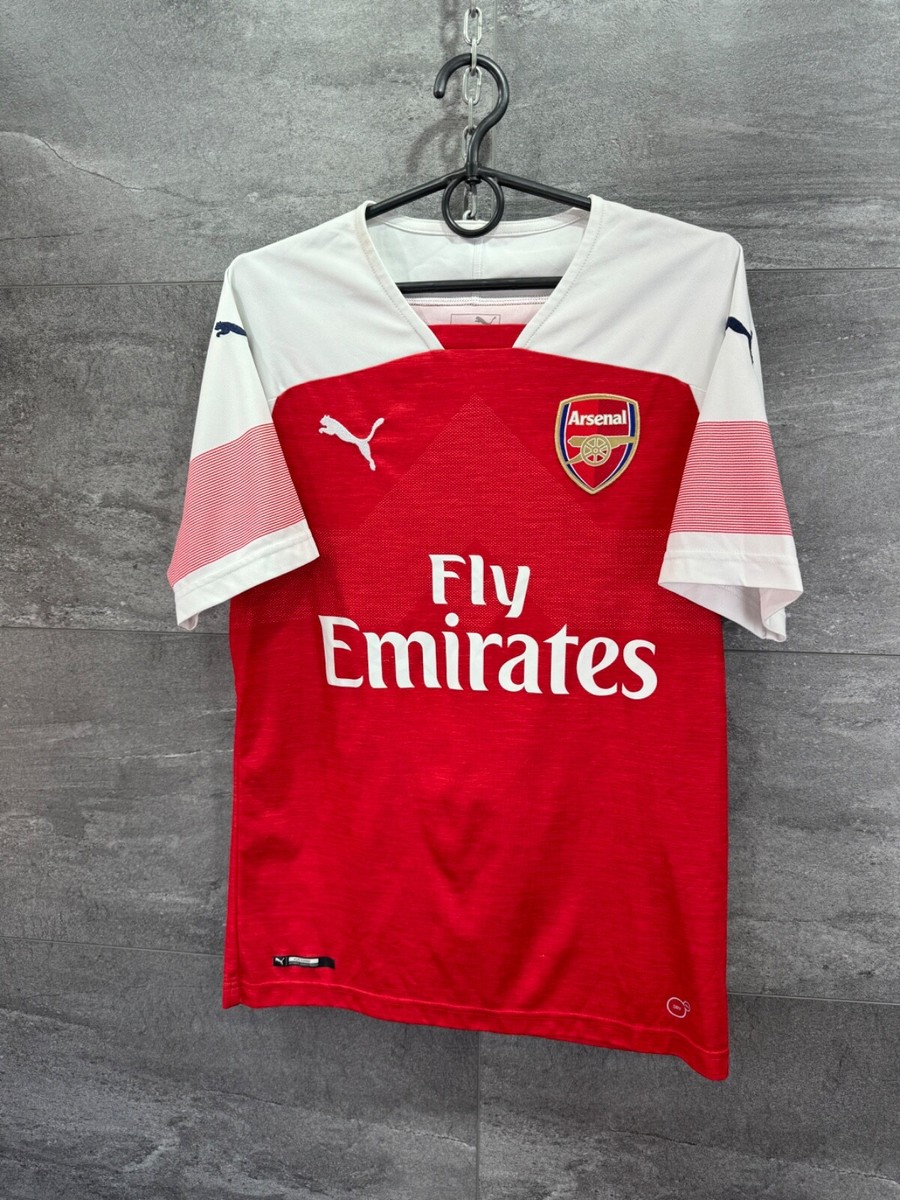 ARSENAL 2018 2019 HOME FOOTBALL SHIRT SOCCER JERSEY PUMA Size S