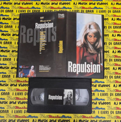 VHS Film REPULSION Roman Polanski Catherine Deneuve 1965 L'UNITA' Coll. (F293)