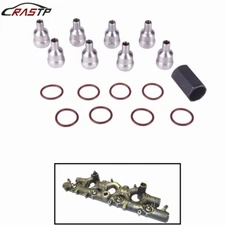8Pcs/Set High Pressure Oil Rail Repair Kit for04-10 Ford 6.0L Powerstroke Diesel