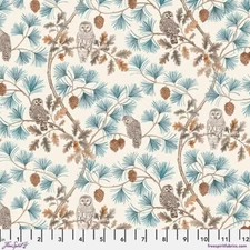 Free Spirit Sanderson Woodland Blooms Owlswick Linen Fabric By The Yard