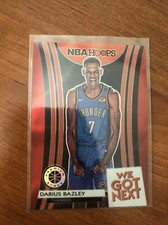 2019 Panini NBA Hoops Premium Stock We Got Next Red Darius Bazley #16 Rookie RC