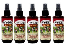 5 Pack of Ivy-Dry Super Itch Relief Spray 6 Ounce