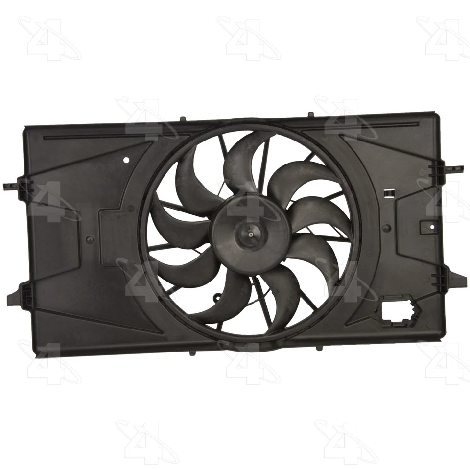 Conjunto de ventilador de refrigeración del motor 4 estaciones para Chevrolet Cobalt 2005-2010 2,2 L L4 Foto 4 de 4