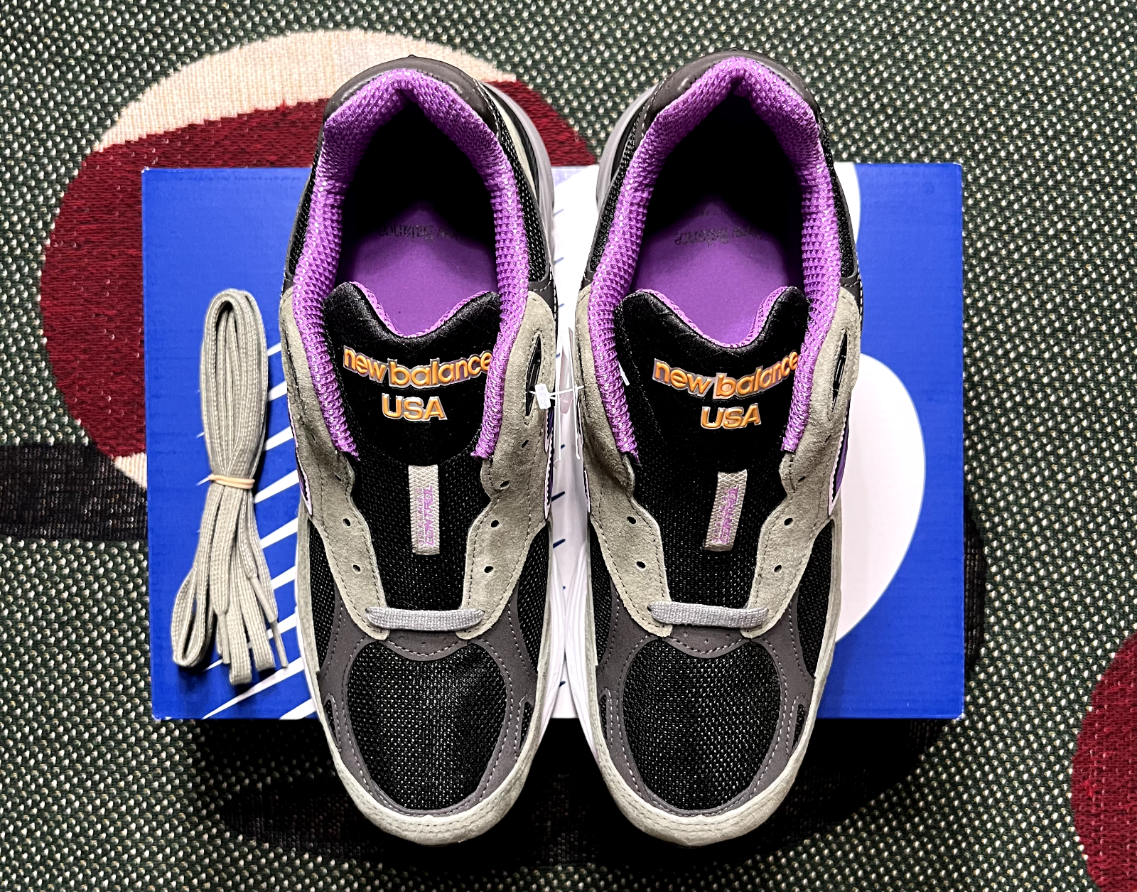 New Balance 990v3 MiUSA Teddy Santis Olive Leaf Size 9.5 Brand New  