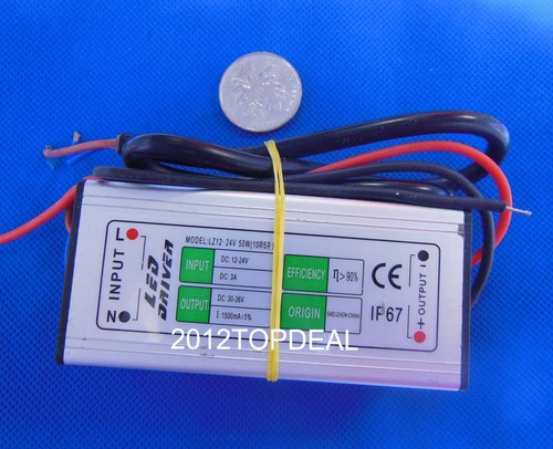 20W 30W 50W AC/DC12-24V TO DC 30-36V LED Waterproof Power Supply Driver Light - Picture 4 of 4