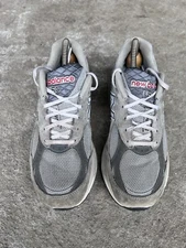 New Balance 990 M990GL3 Gray Leather Running Shoes Sz 7 2E Made in USA
